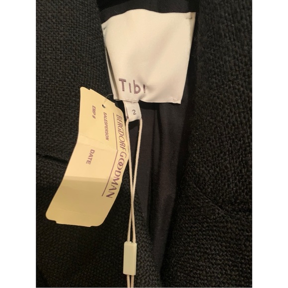 Tibi | basketweave sculpted blazer - Picture 4 of 8